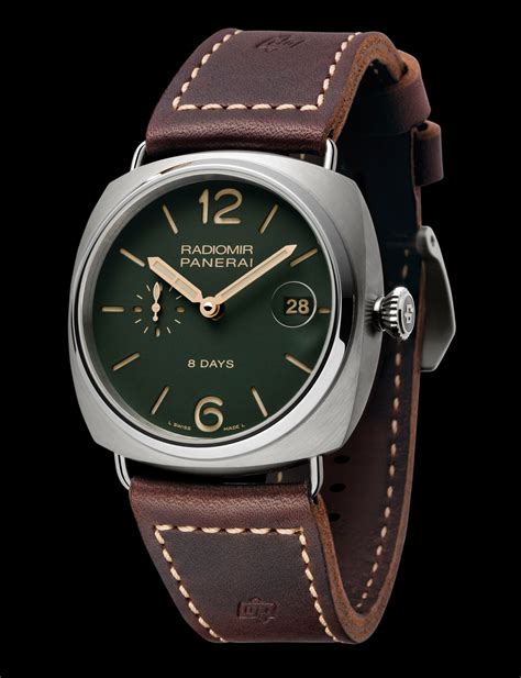 panerai radiomir green dial price|Panerai radiomir p4002.